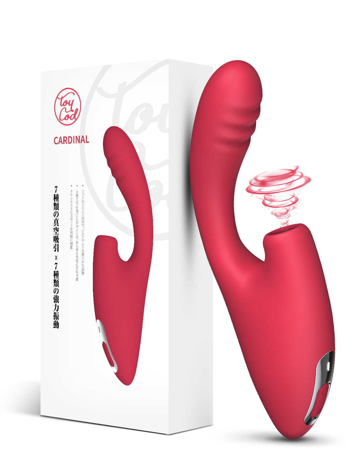 ToyCod Cardinal 吸力振动器 阴蒂振动性玩具