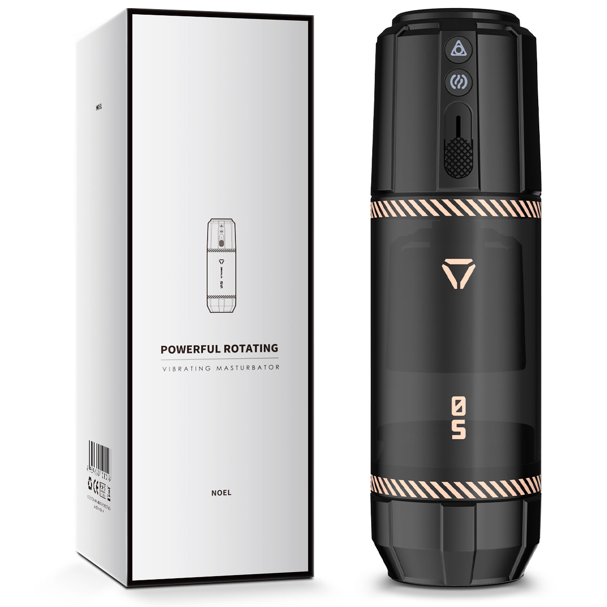 ZEMALIA 電動飛機杯 伸縮+旋轉+震動 情趣用品