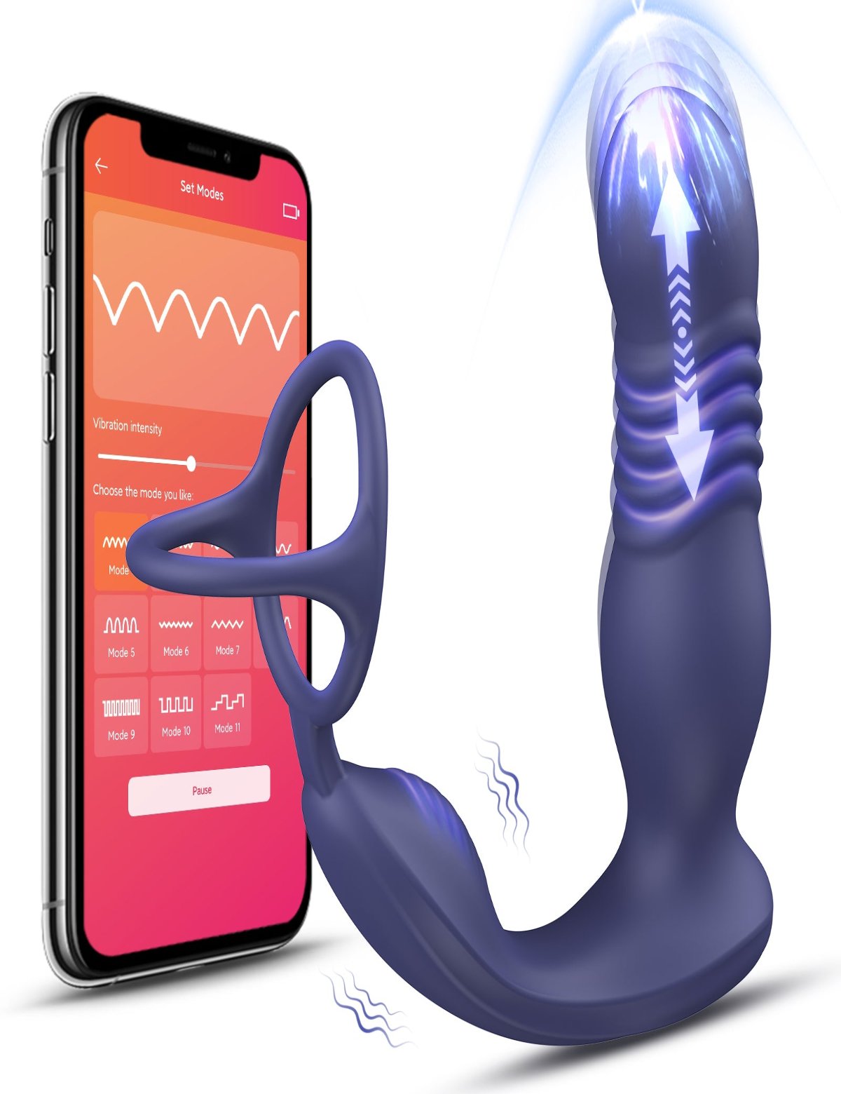 PINKLURE 前列腺按摩棒 APP遠程控制 男性情趣用品